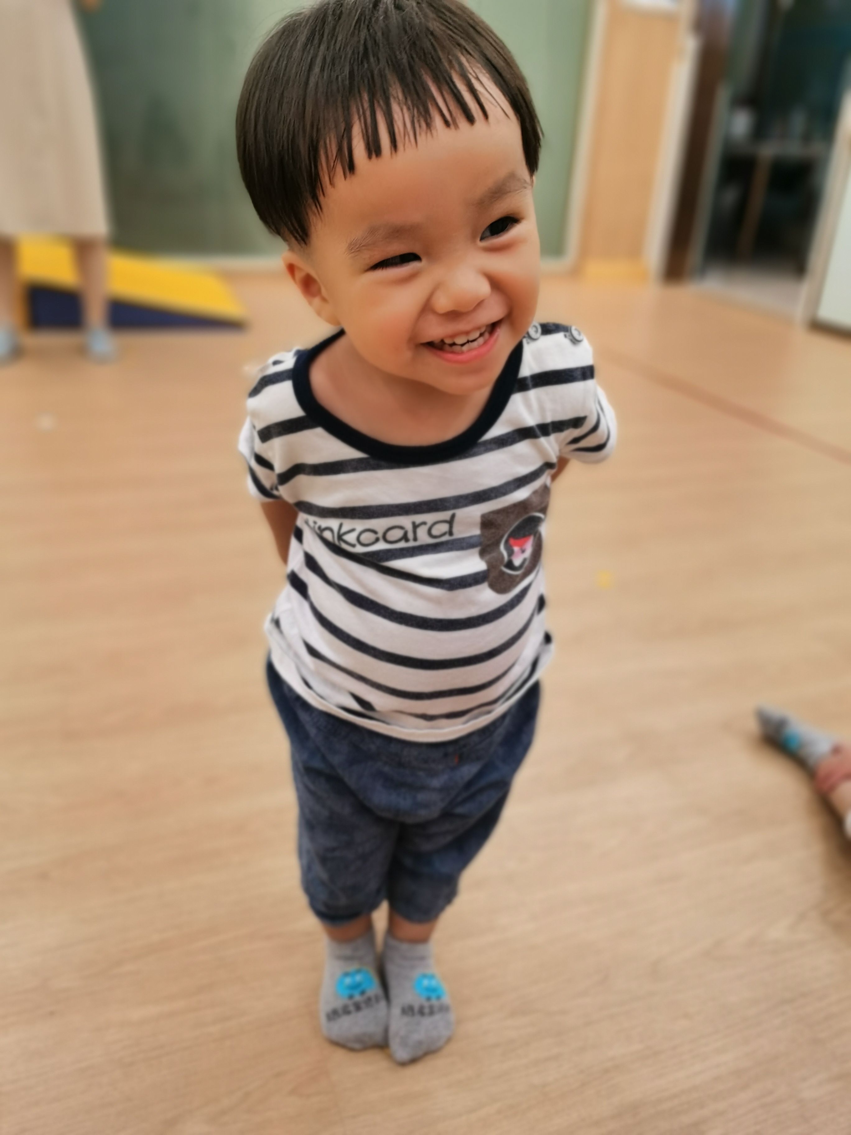 Cocoa Bean is performing hula dance.