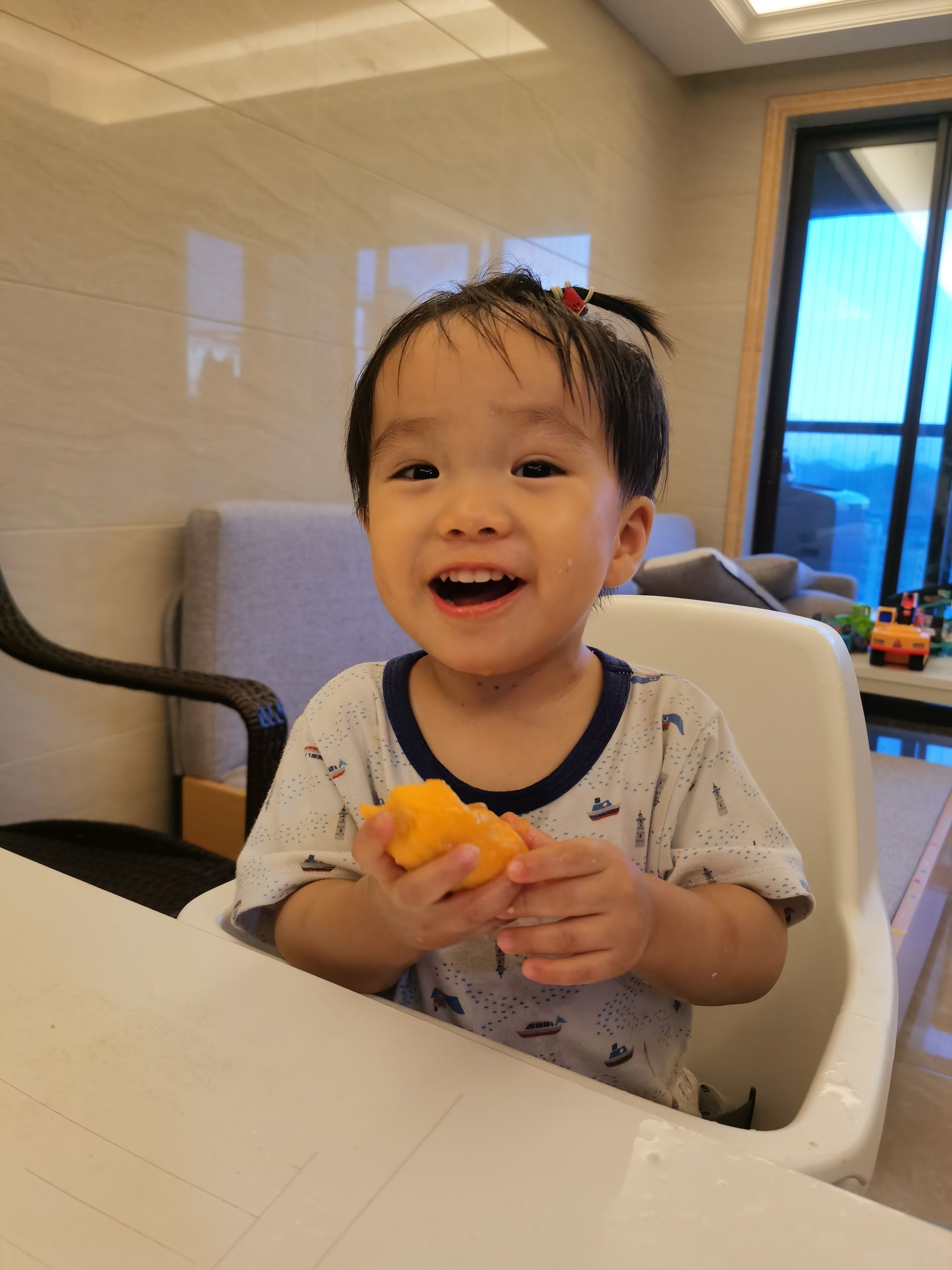 Cocoa Bean with a little pigtail.