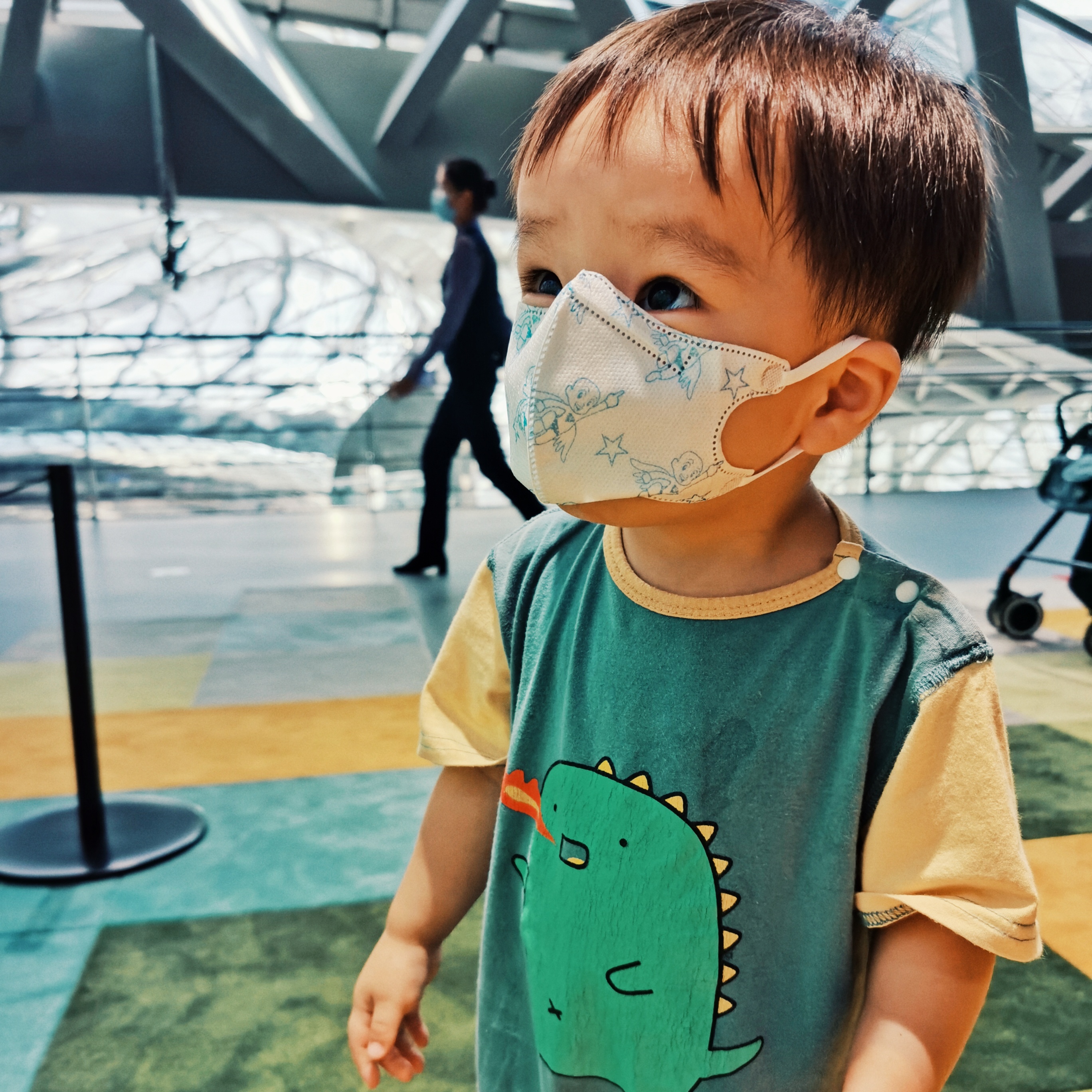 Cocoa Bean is reading with Daddy.