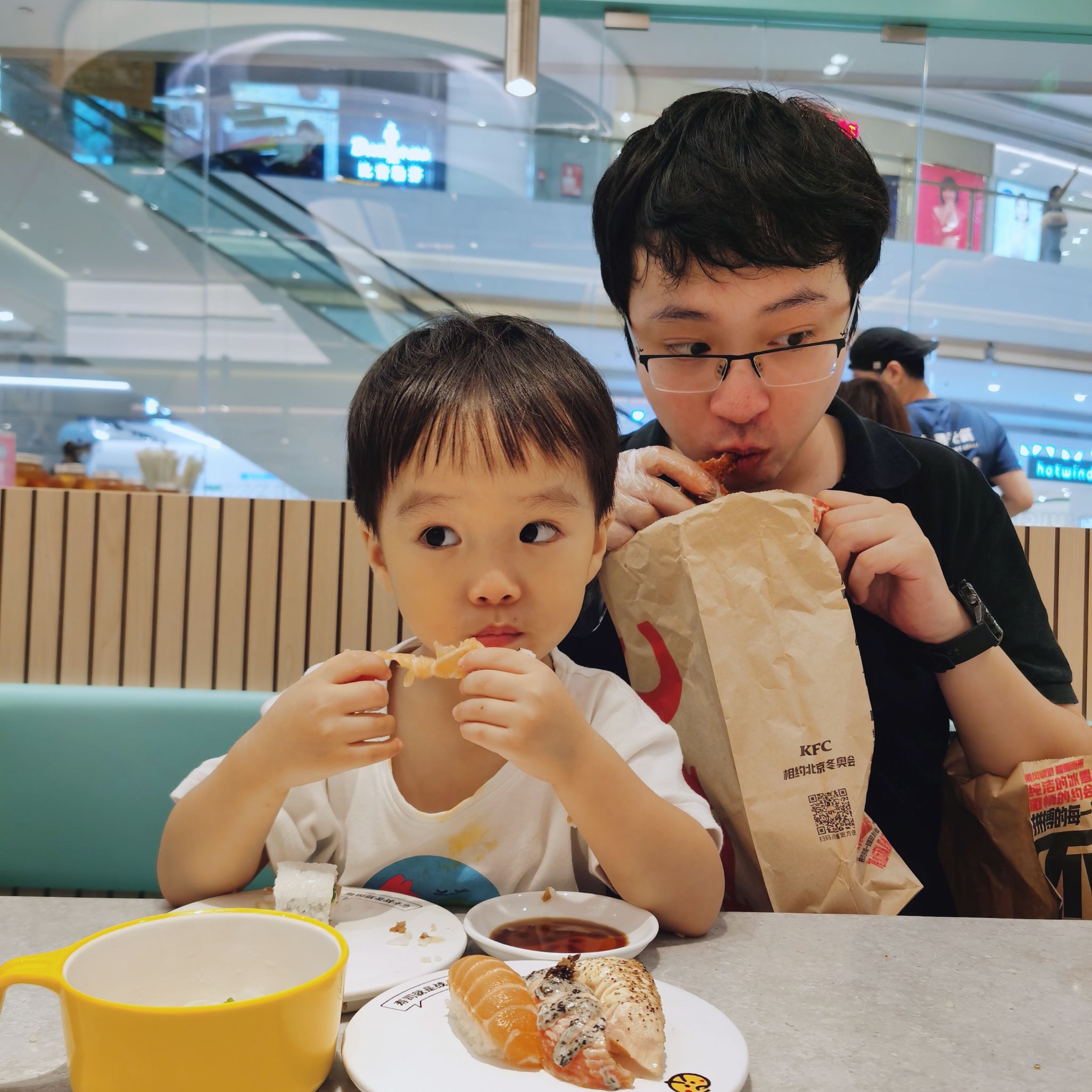 Cocoa Bean is baking.