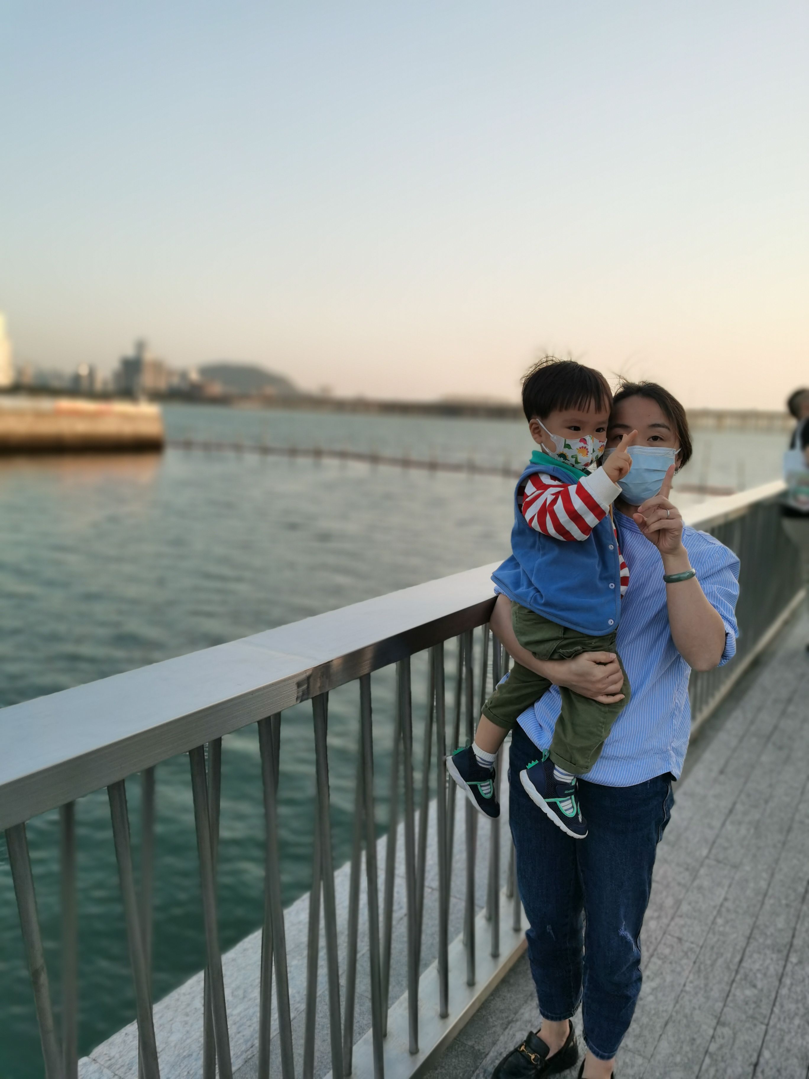 Cocoa Bean is playing outside.