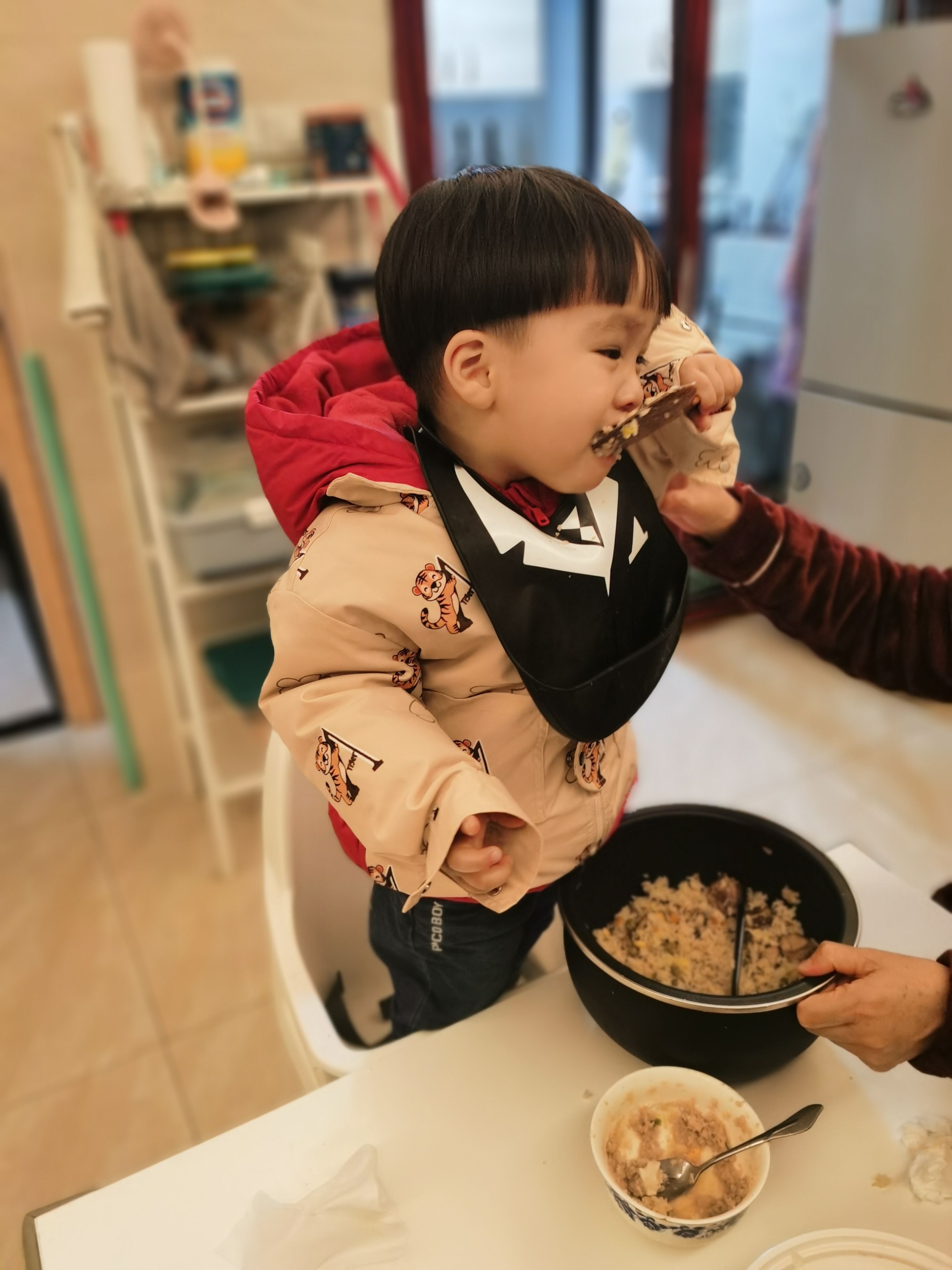 Cocoa Bean is playing at home.