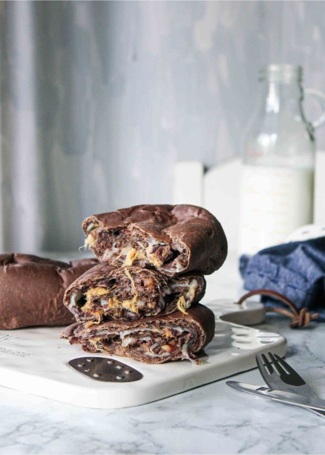 Mochi Red Bean Bread by Kexin