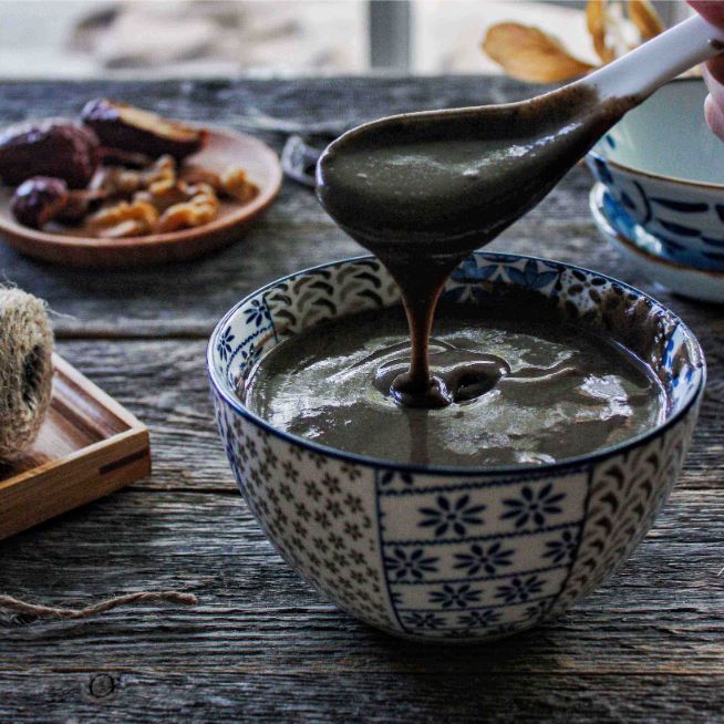 Black Sesame Sweet Soup by Kexin