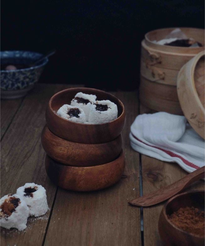 Dingding Cake (Steamed Rice Cake) by Kexin
