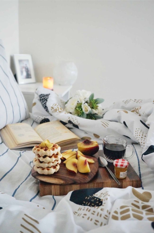 Lazy Sunday Morning Waffle by Kexin