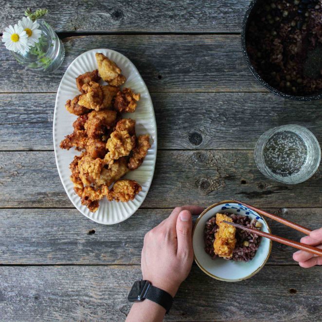 Karaage (Japanese Fried Chicken) by Kexin