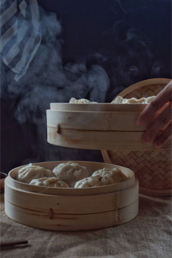 Pepper and Tofu Skik Bao by Kexin