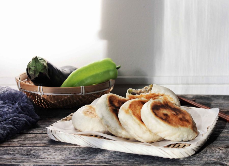 Pepper Eggplant Pie by Kexin