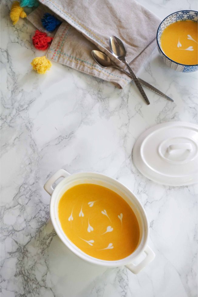 Oatmeal Pumpkin Congee by Kexin