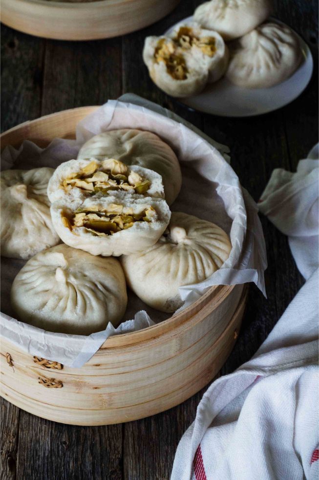 Pepper and Tofu Skik Bao by Kexin