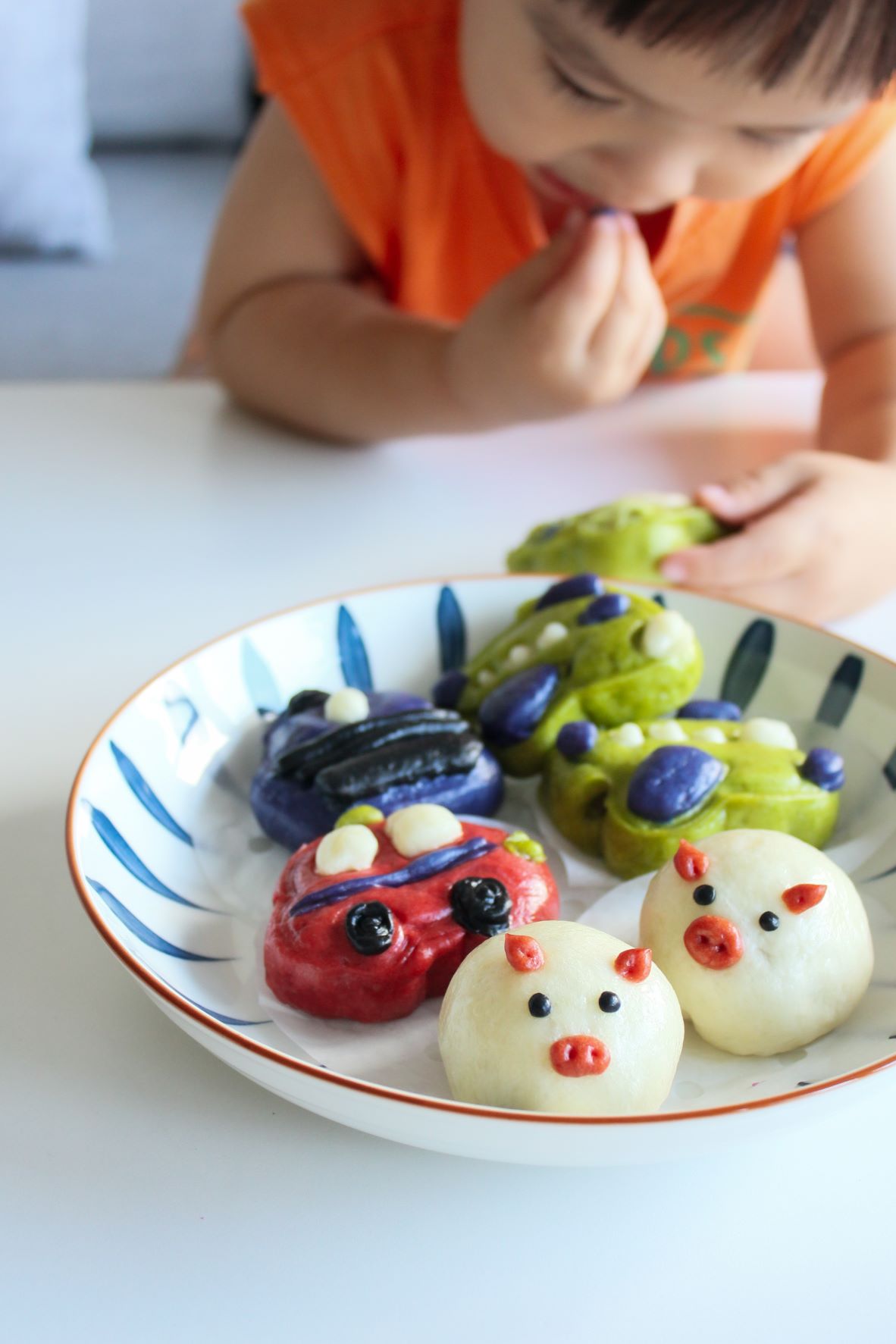 Car shaped mantou by Kexin