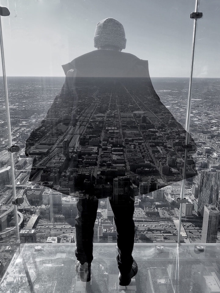 A photo of Qinan on Willis Tower